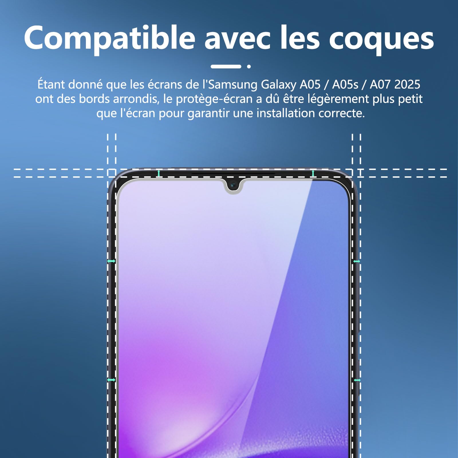 Avizar Verre Trempé pour Samsung Galaxy A2 Core Dureté 9H Anti-rayures