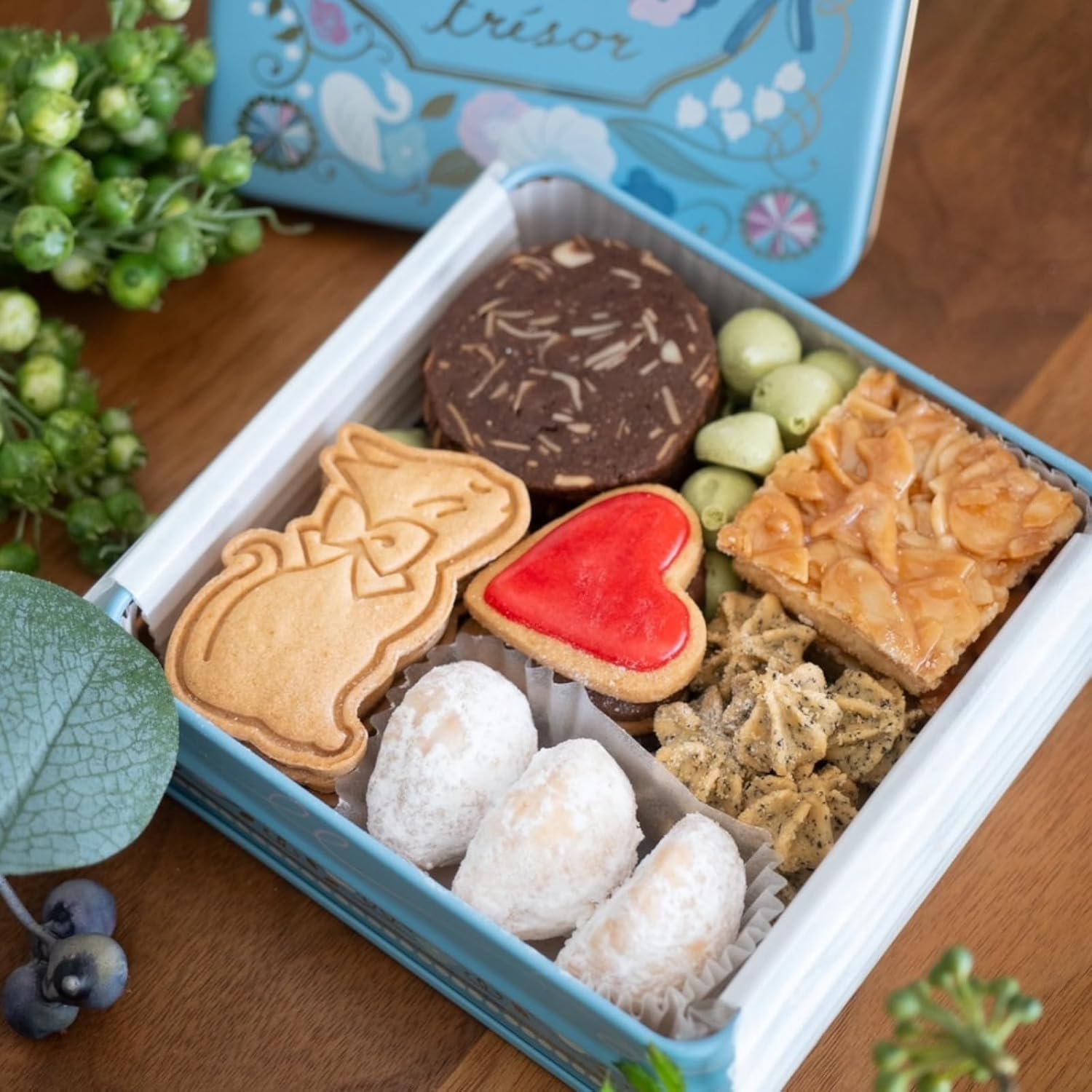 AgCafe グルテンフリー クッキー缶 詰め合わせ セット【お渡し用袋付き】 (クッキー缶【3個】)