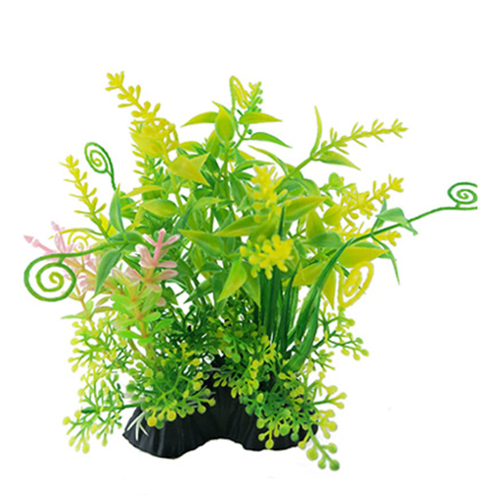 Decoraciones para acuarios, Césped Artificial de imitación de Agua, decoración de Paisaje for Acuario, Adorno subacuático, decoración for pecera, 3 Piezas, 11