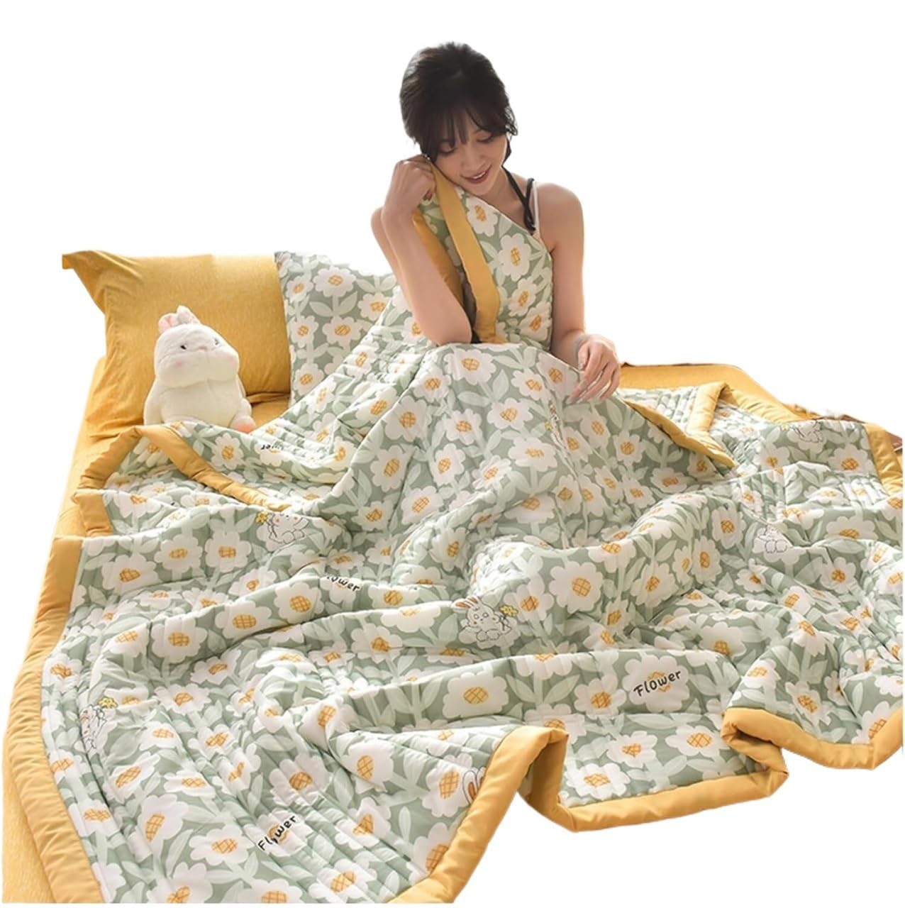 ETUELNOPT Cooling King Duvet for Summer， Summer Cool Sleep. Blanket Multicolor Multiple Sizes(B,180x200cm)