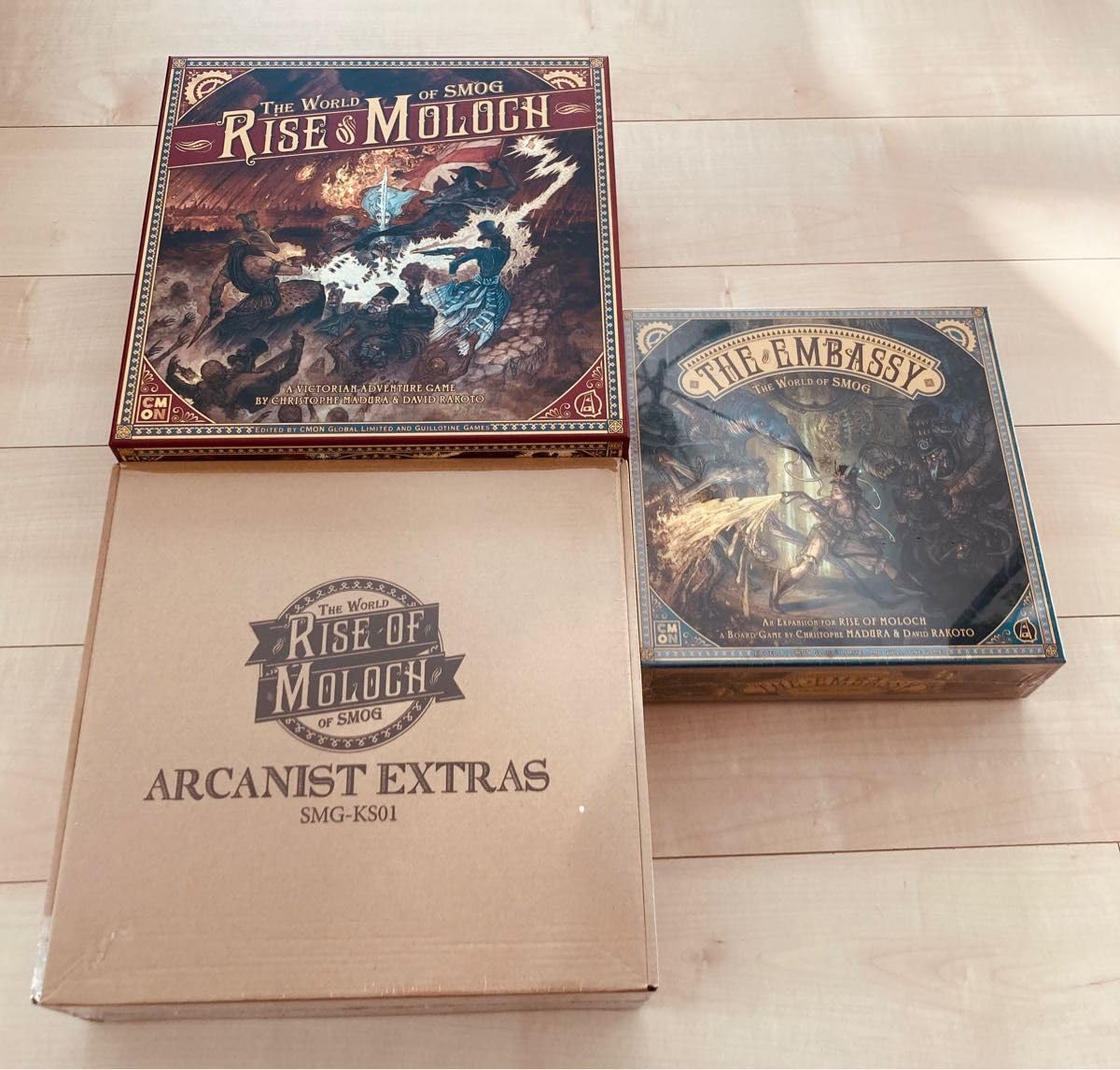 Amazon.co.jp: The World of SMOG: Rise of Moloch ボードゲーム 