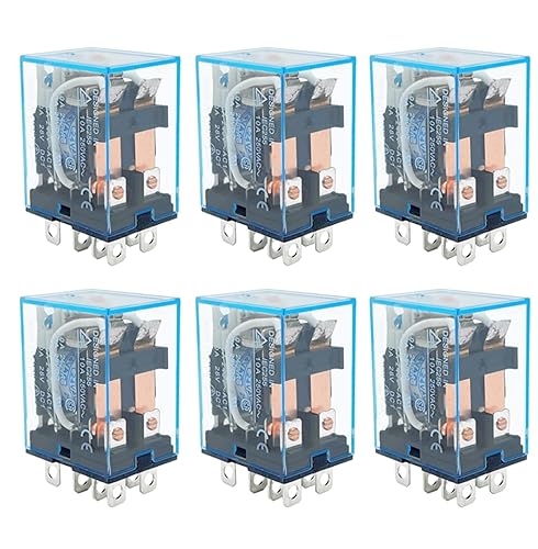 10Pcs Relay LY2NJ 12V 24V 110V 220V Small Relay 10A 8PIN Coil DPDT (Size  DC12V) disponible en Yaxa Colombia