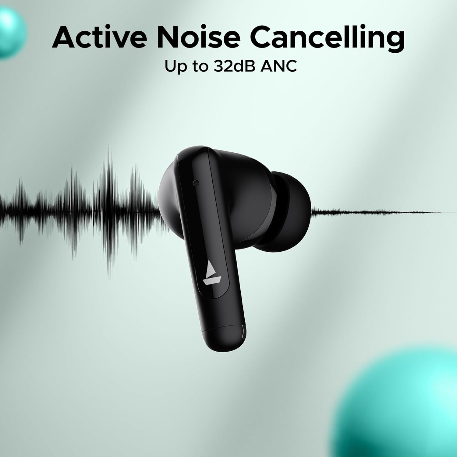 Active Noise Cancelling feature of boAt Airdopes 161 ANC