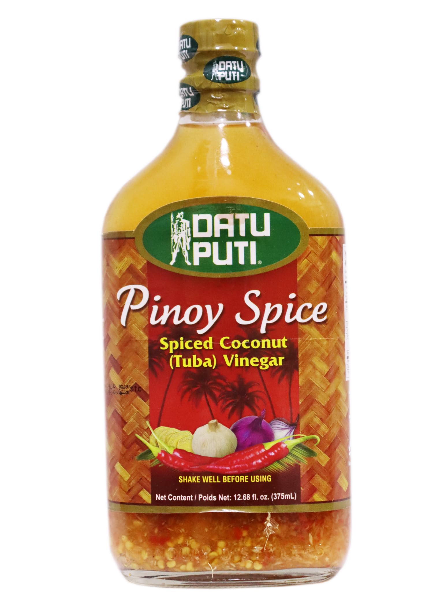 Pinoy, Spiced Coconut (Tuba) Vinegar, 12.68 oz