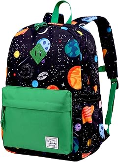 Kids School Backpack Rucksack for Boys Girls Children's Toddler Backpack Kindergarten Book Bag with Chest Buckle