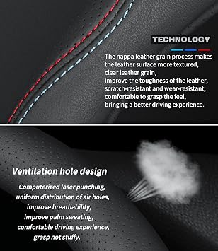 2025 Nappa Leather Car Steering Wheel Cover for BMW X3 X5 X1 X4 X7 X6 2 5 3 7 8 4 M2 M3 M4 M5 M6 M8 Series IX 328i 528i 535i 530i 540i 320i 330i 325i e90 e60 f30 Accessories