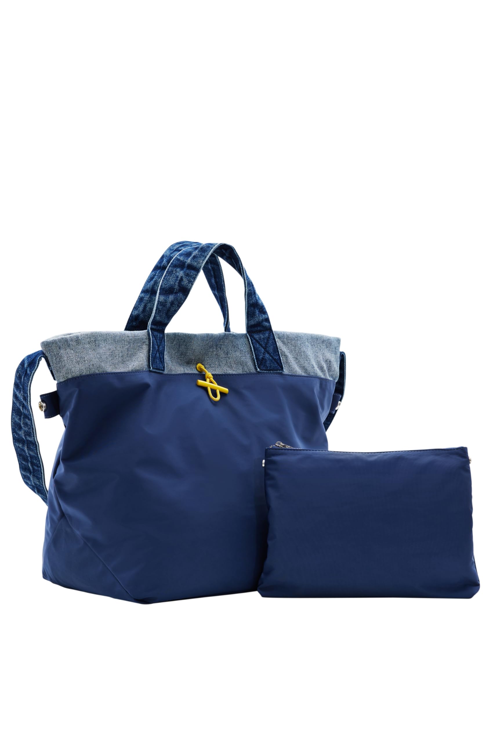 Desigual Borsa da donna PRIORI LITU Accessories DENIM SHOPPING BAG, blu, Blu