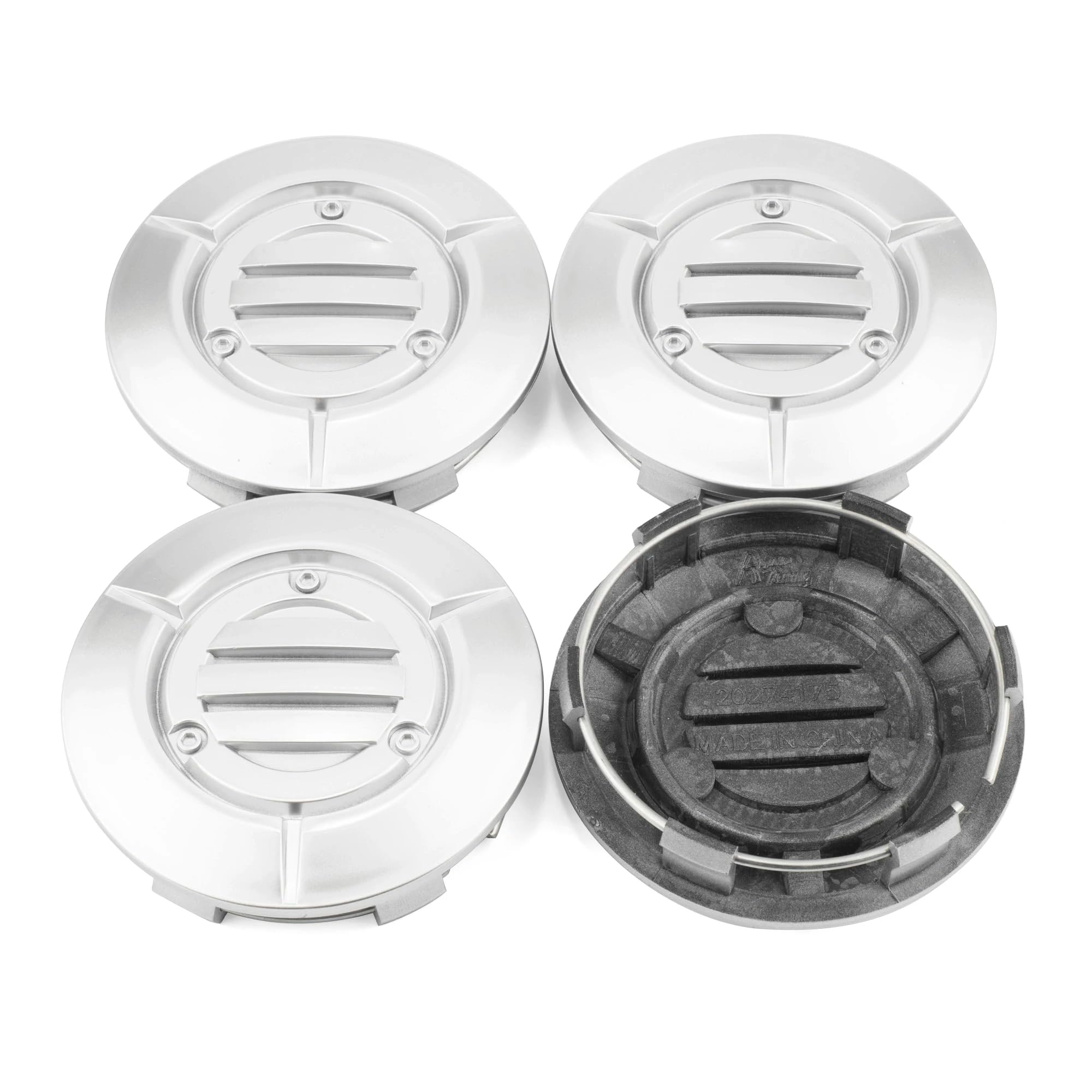 Lot de 4 Cache-moyeux de Roue OD 83 mm/3,27" ID 76 mm/2,99", pour Suburban Silverado Escalade 2005-2013#15766002#88963143