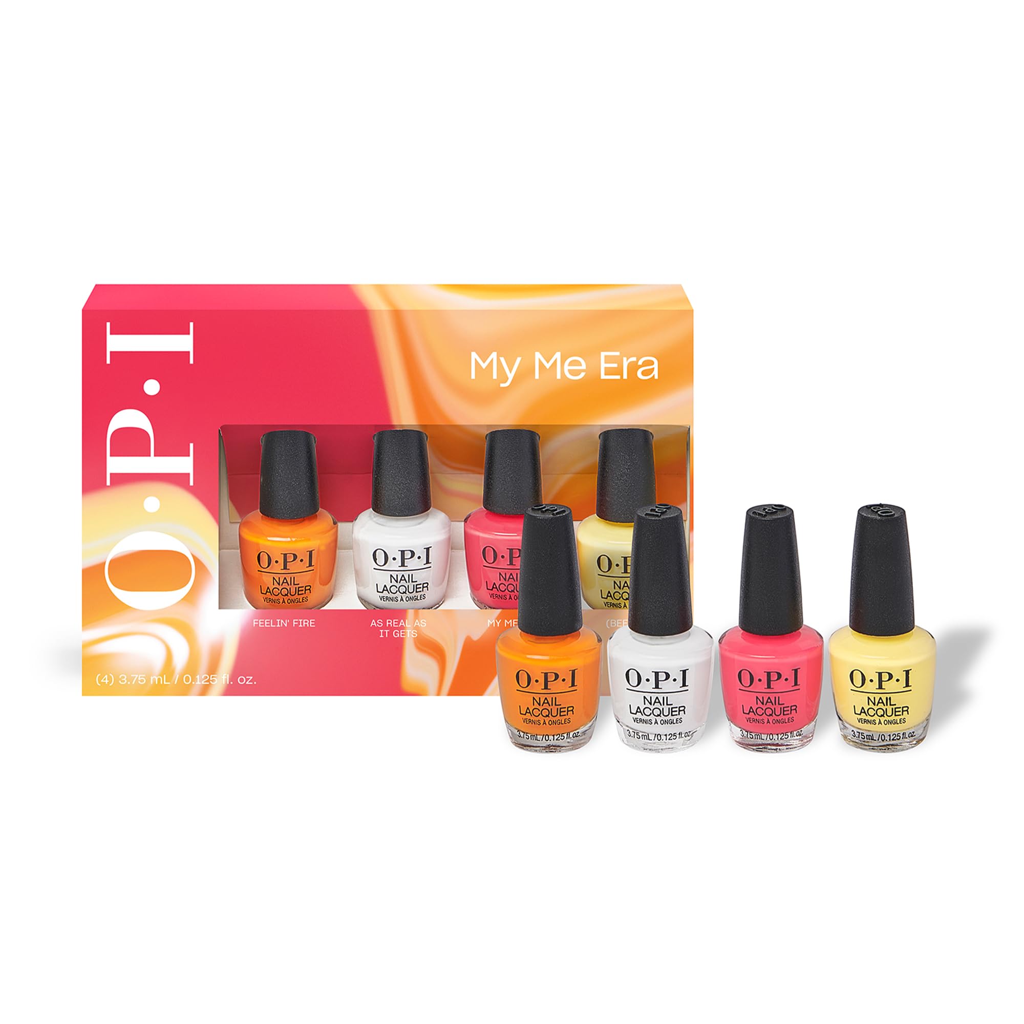 OPI Nail Lacquer Gift Sets | Opaque Crème Metallic Shimmer Nail Polish Value Pack | My Me Era Collection