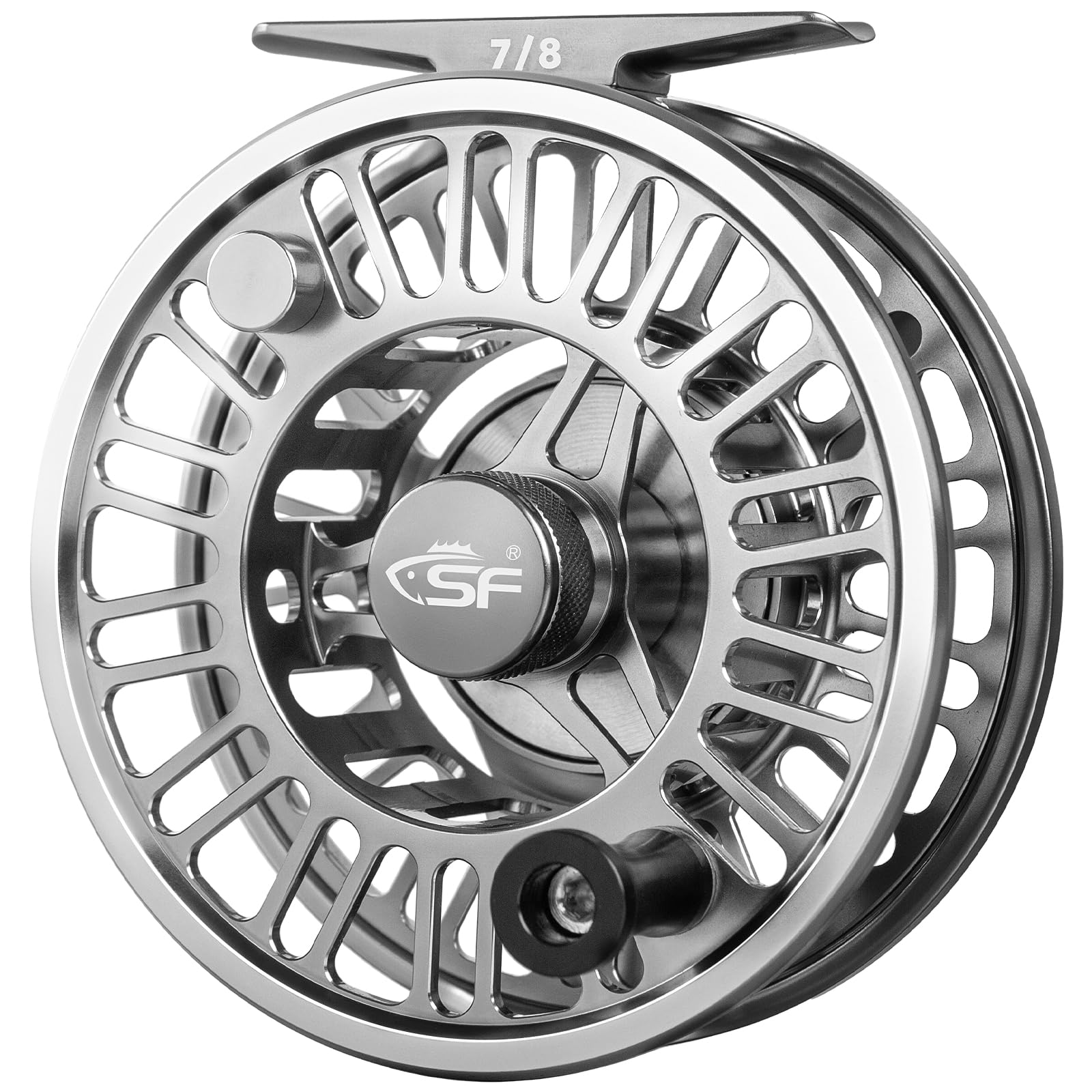 SF SF-003 Pro Fly Fishing Reel for Freshwater,CNC Precision Machining Process,Mid Arbor Design,Smooth Drag System,Lightweight Aluminum Body