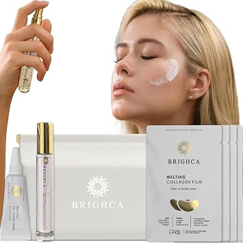 Collagen Melting Mask Trial Set - Anti-Aging Routine with Melting Mask, Mist & Cream | Firming, Wrinkle Repair, Deep Hydration - All Skin Types