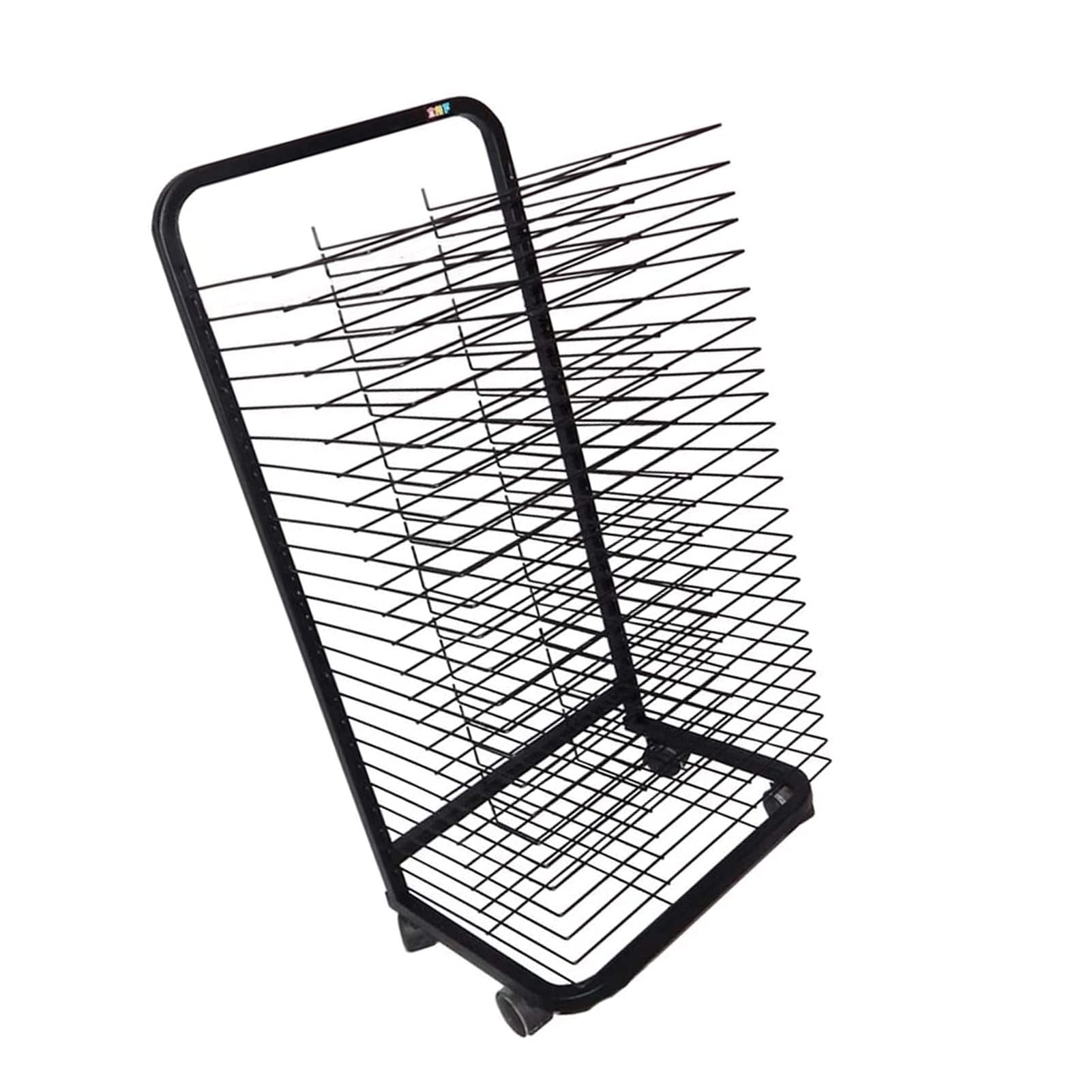 Suszarka Do Obrazów Olejnych Do Sali Lekcyjnej - Mobilny Metalowy Stojak Do Przechowywania Obrazów Olejnych, Składany Stojak Do Suszenia Obrazów Olejnych Na Powietrzu Do Sal Lekcyjnych, Solidny Metal