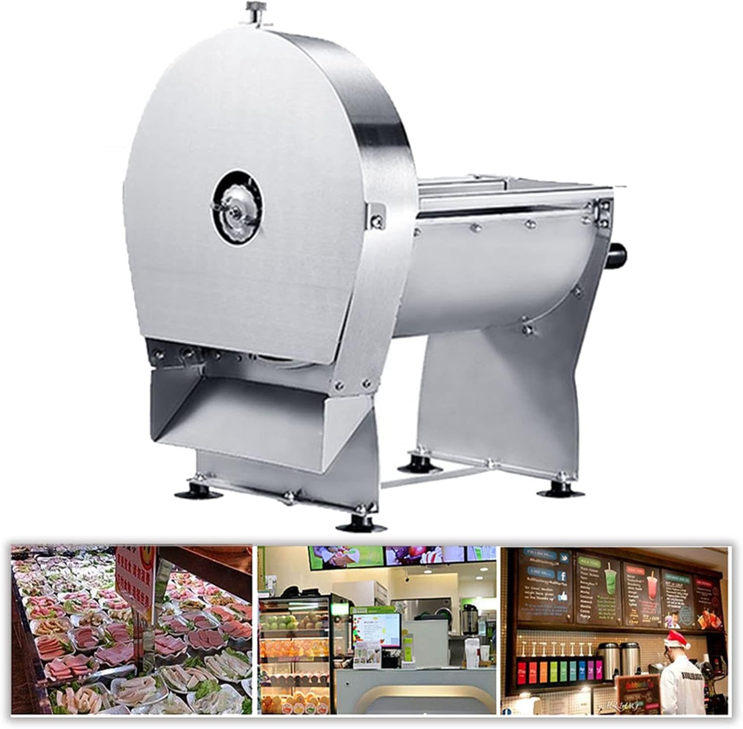 業務用 野菜スライサー (スライス厚調整可)