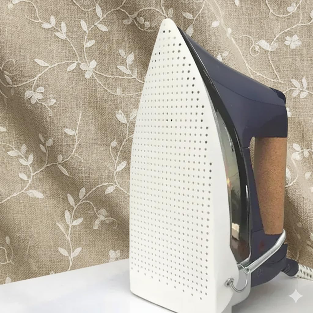 Steam Iron Teflon Shoe Cover,Plate Protector Cover Ironing Accessories for Cloth Safe Slip Quick Install Cover Most Standard Size Iron Cover