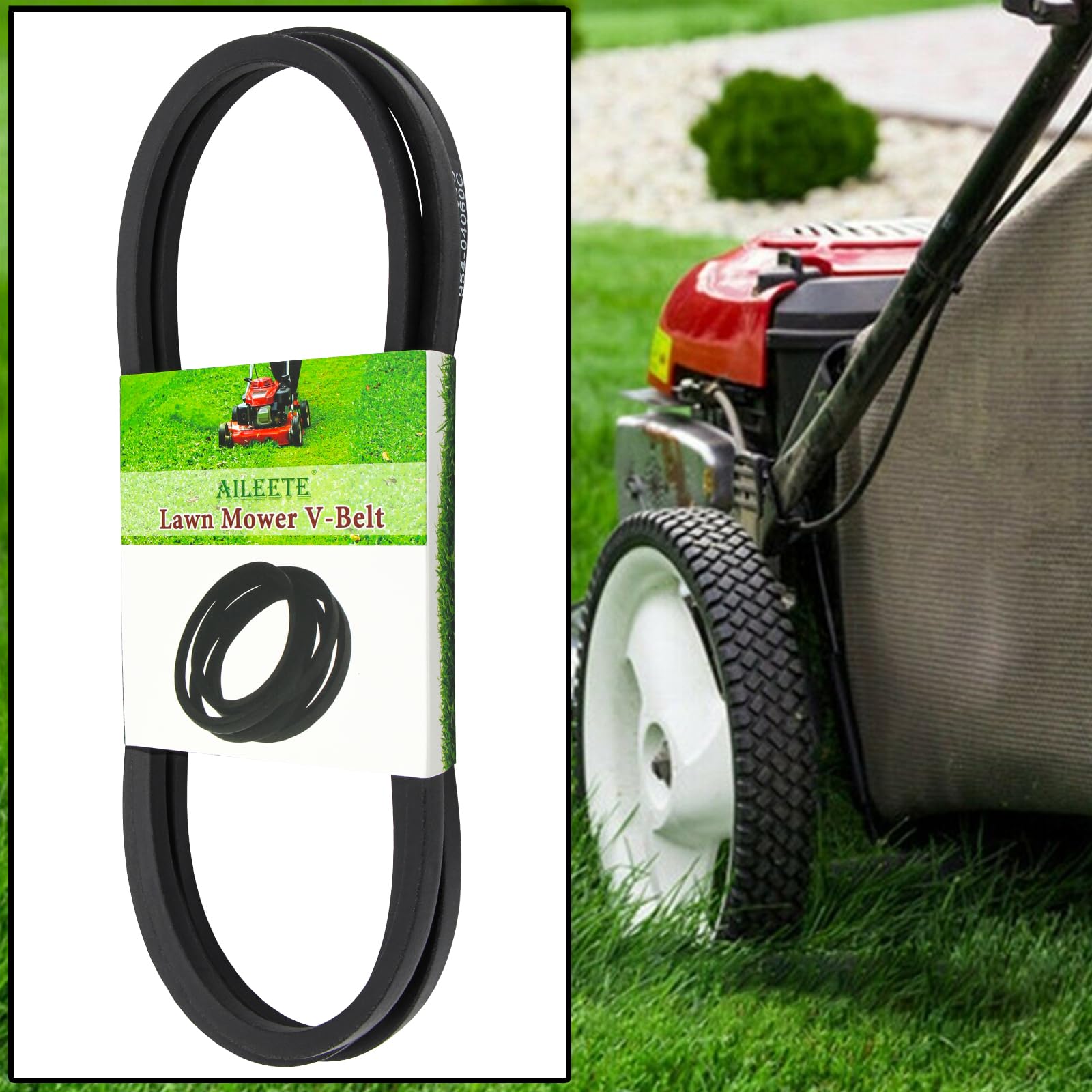 Antriebsriemen 1/2 Zoll X 96 Zoll – Ersatz Für MTD, Cub Cadet, Troy-Bilt, John Deere Rasenmäher