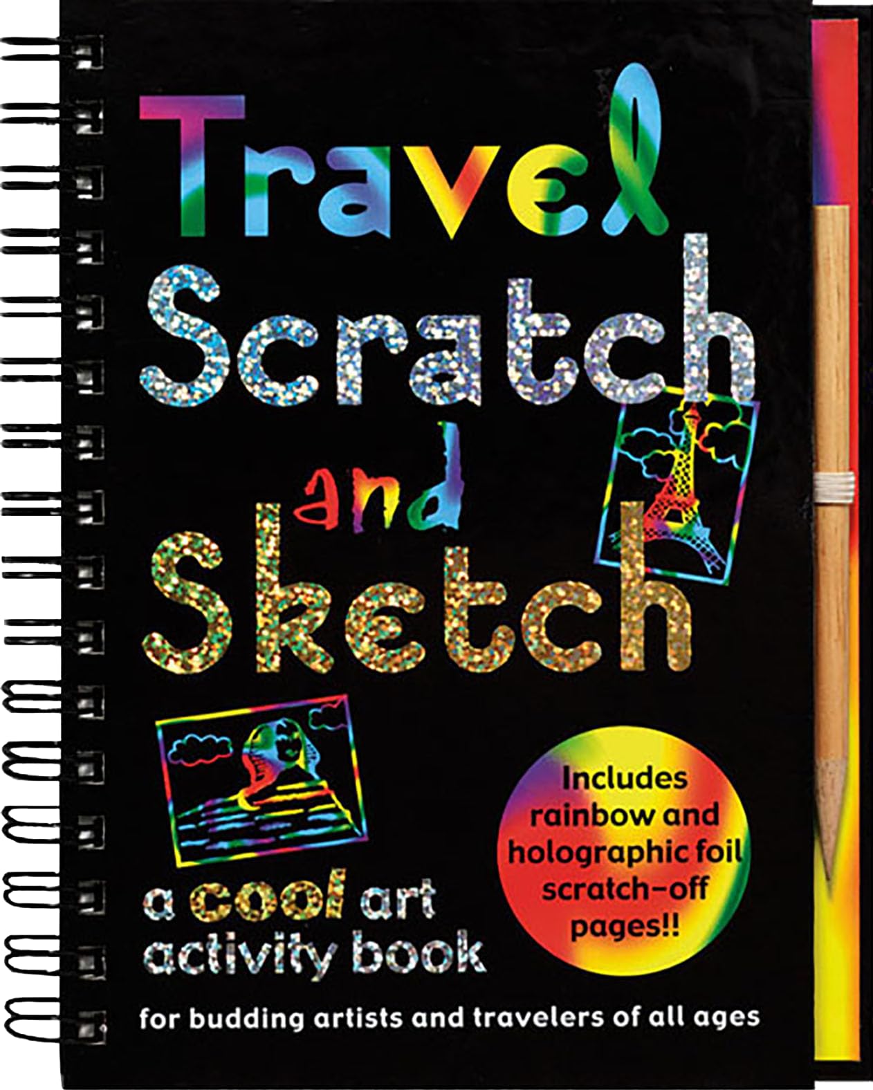 Travel Scratch & Sketch: A Cool Art Activity Book for Budding Artists and Travelers of All Ages