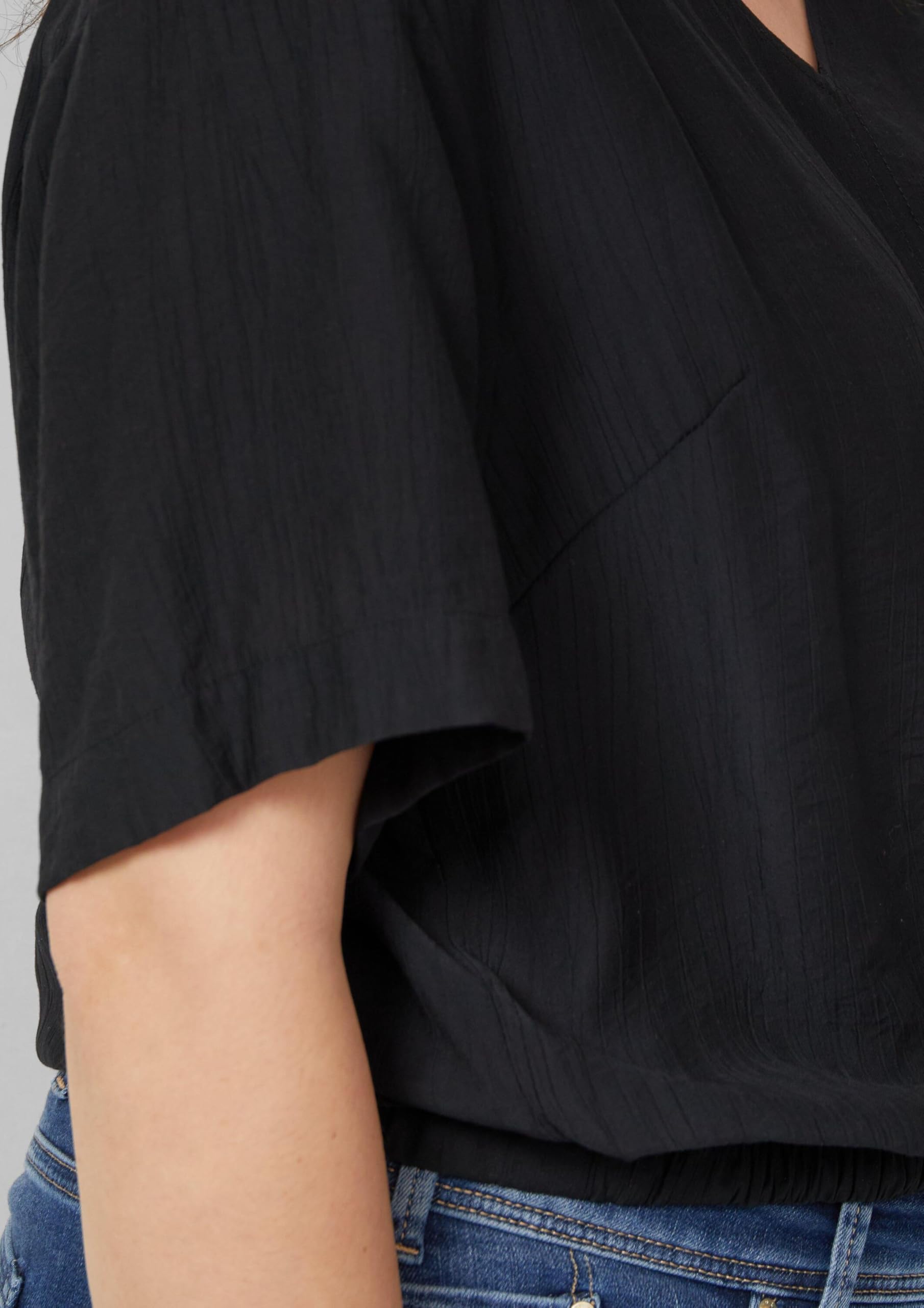 s.Oliver Strukturierte Bluse im O-Shape
