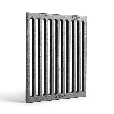 30 x 22 x 1 cm - Gussrost für Kamin und Ofen | Ascheauffang