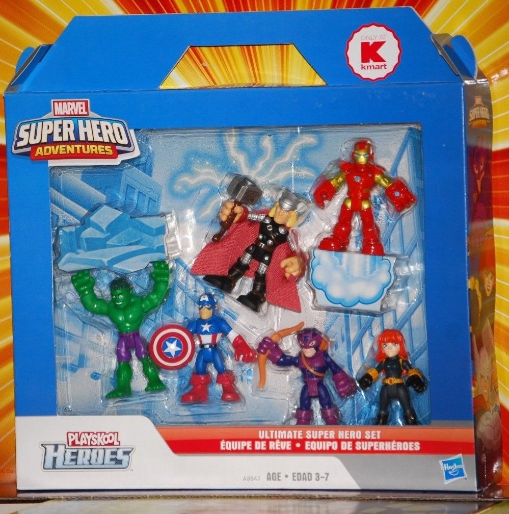 Marvel Super Hero Adventures Exclusive Figures Ultimate Super Hero - Main Image