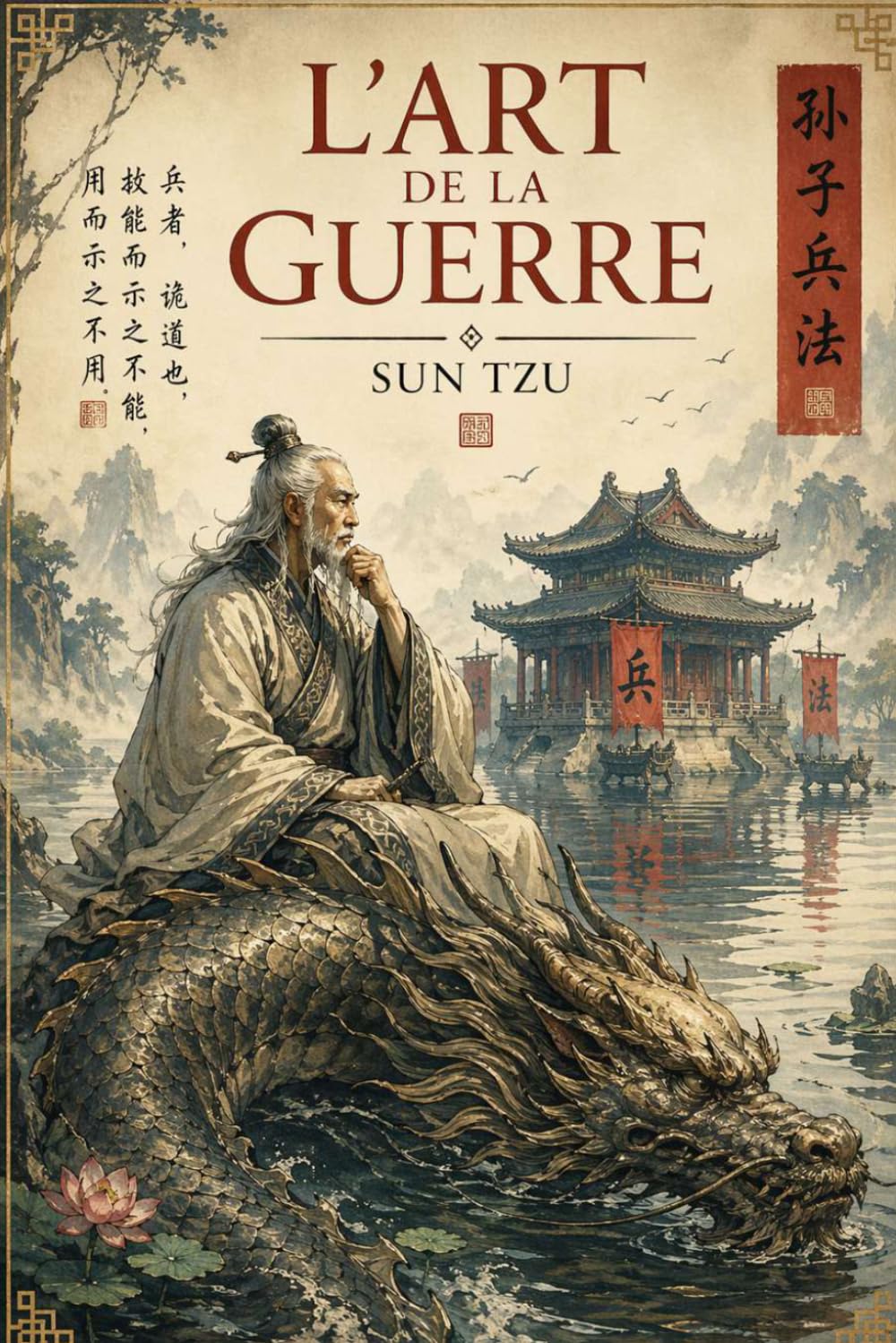 L’Art de la Guerre en français Attribué au stratège Sun Zi « Méthodes militaires de Maître Sun » : Traicté Ancien de Stratagèmes et d’Ordonnances ... Conduite des Armées, la Science des Embûches.