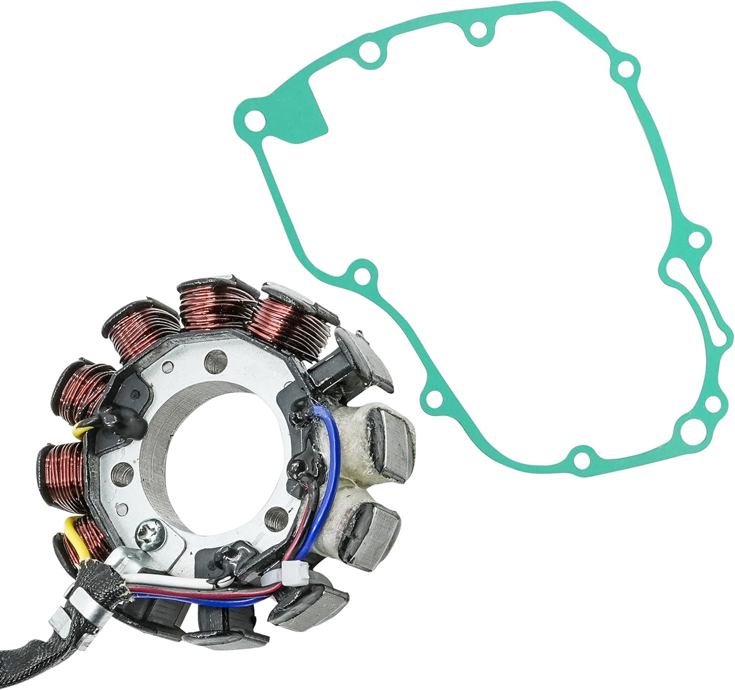 Caltric Stator and Gasket Compatible With Honda Crf450X Crf 450X 2005-2009 2012