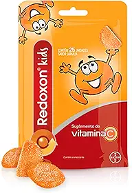 Redoxon Kids Vitamina, Sabor Laranja, Contém 25 gomas