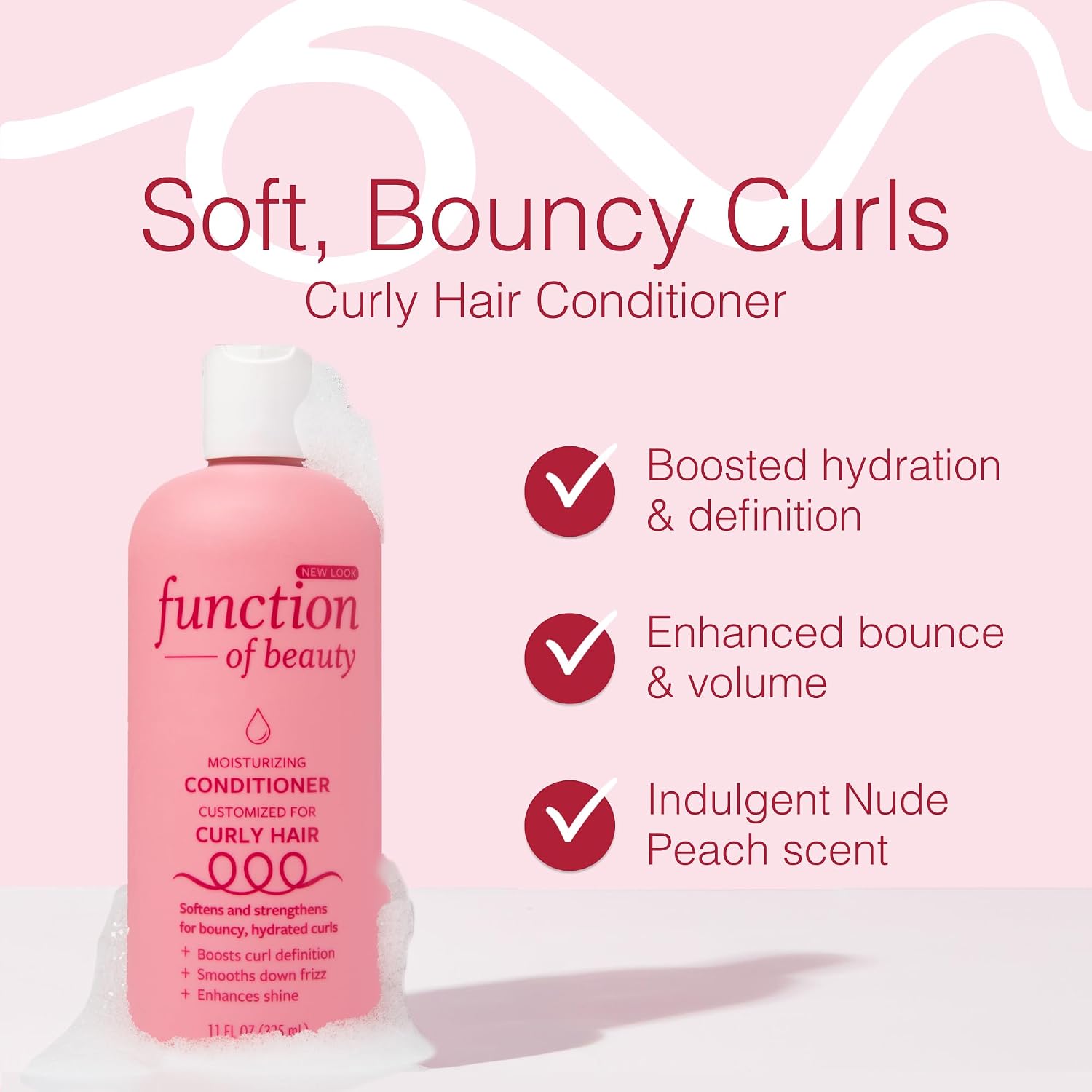 Function of Beauty Curly Hair Conditioner - Frizz Control Hair Care image 2