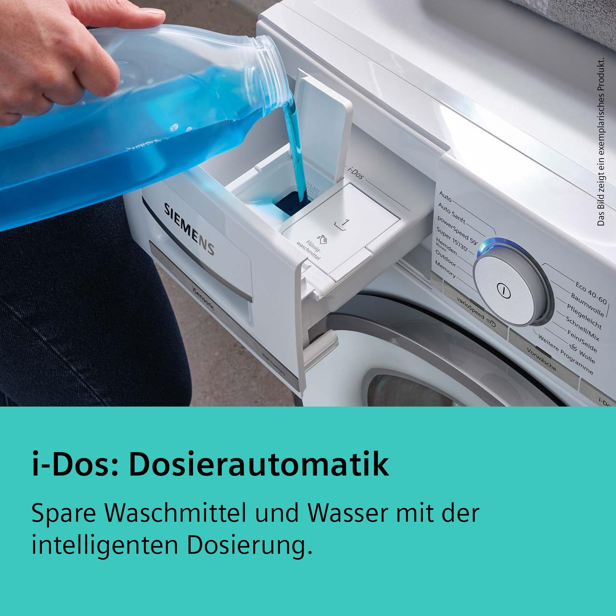 Siemens iQ700 WN54C2A40 Waschtrockner 10,5-6 kg i-Dos smartFinish autoDry varioSpeed