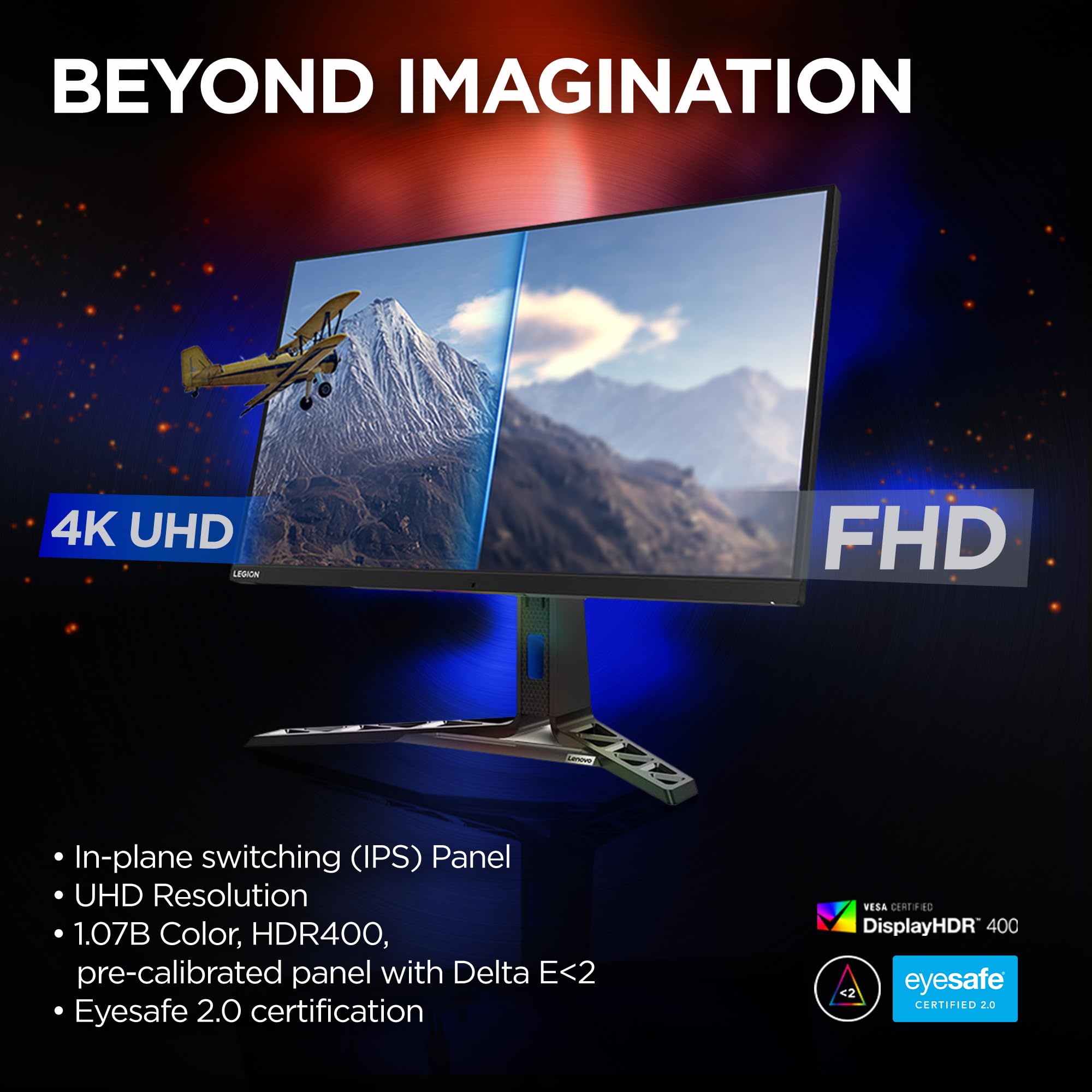 Lenovo Legion Y32p-30 Gaming Monitor, 31.5