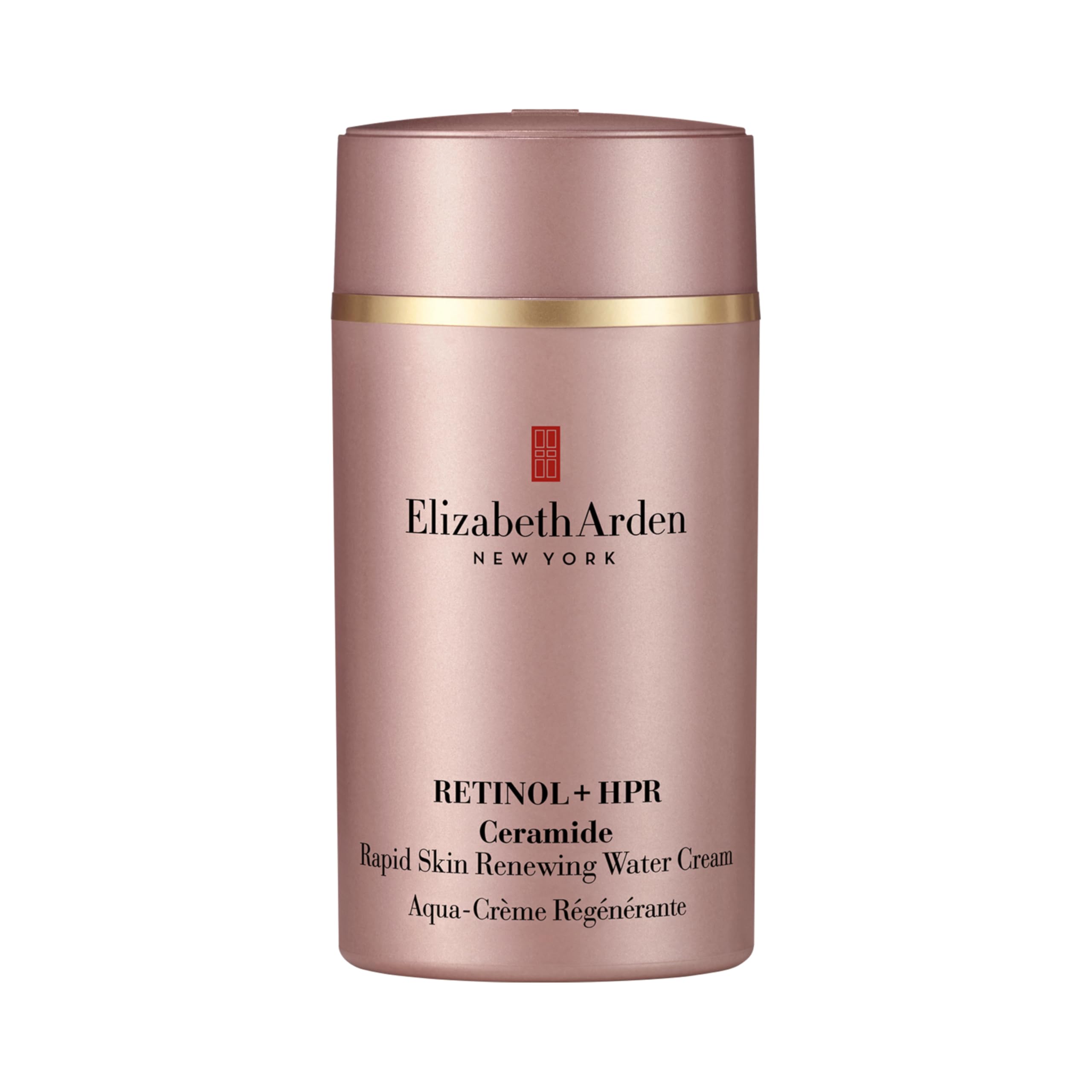 Elizabeth Arden Retinol + HPR Ceramide Rapid Skin Renewing Water Cream, 50ml, Anti-Ageing Skincare to Revitalize & Smooth Wrinkles, for Day & Night