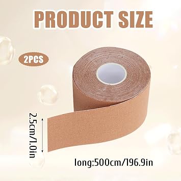 2PCS Face Tape for Wrinkles, Skin Color