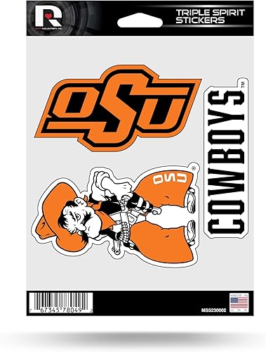 Miniatura 40 de Rico Industries NCAA - Lámina de adhesivos triple diseño de Alabama