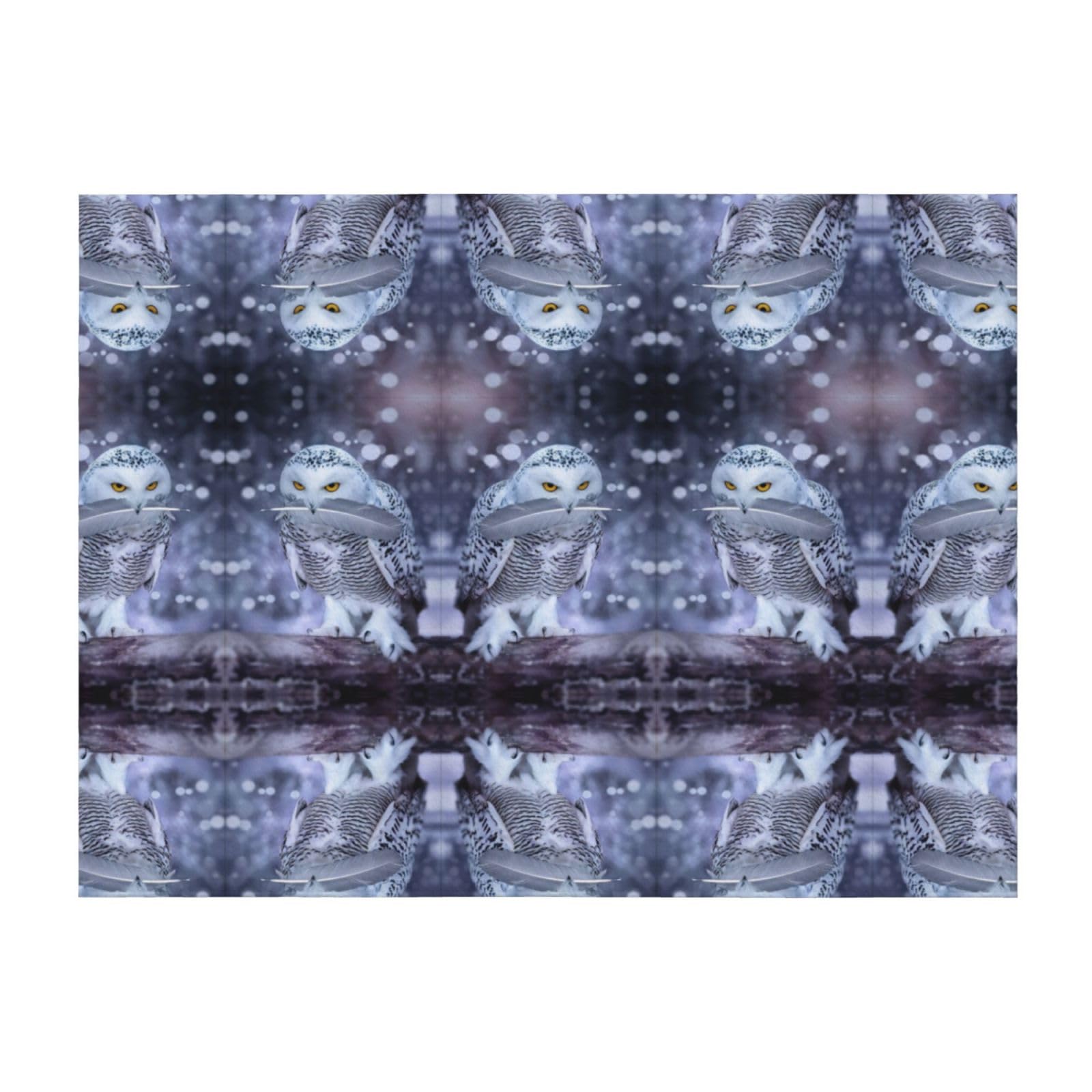 Couverture de climatisation hibou pour canapé et salon cocooning