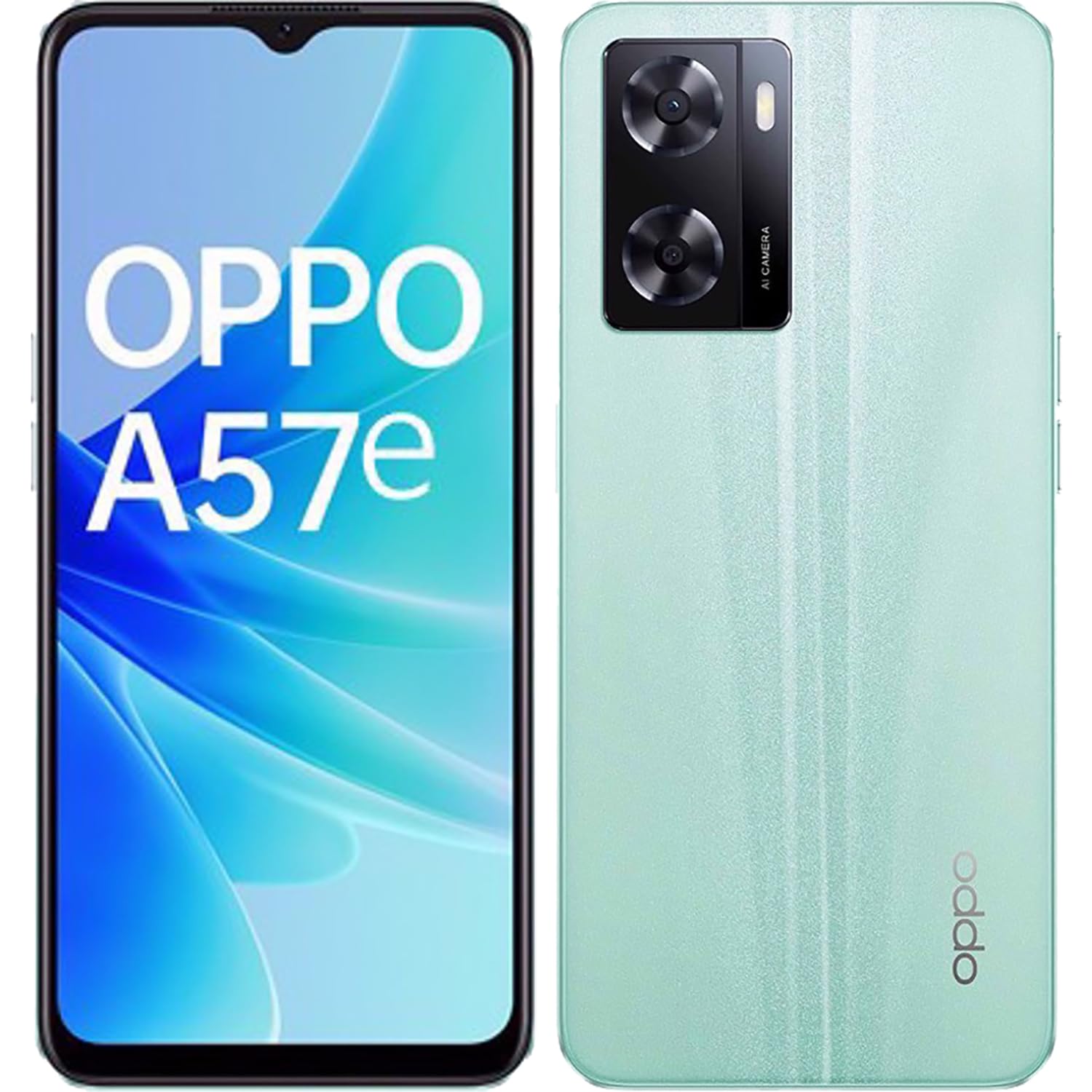 OPPO Smartphone A57 6.5" 64GB RAM 4GB Glowing Green Marca