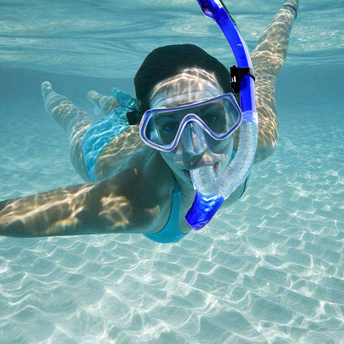 Arcanine Snorkel Set AntiFog Snorkeling Diving Mask with Upgraded Free