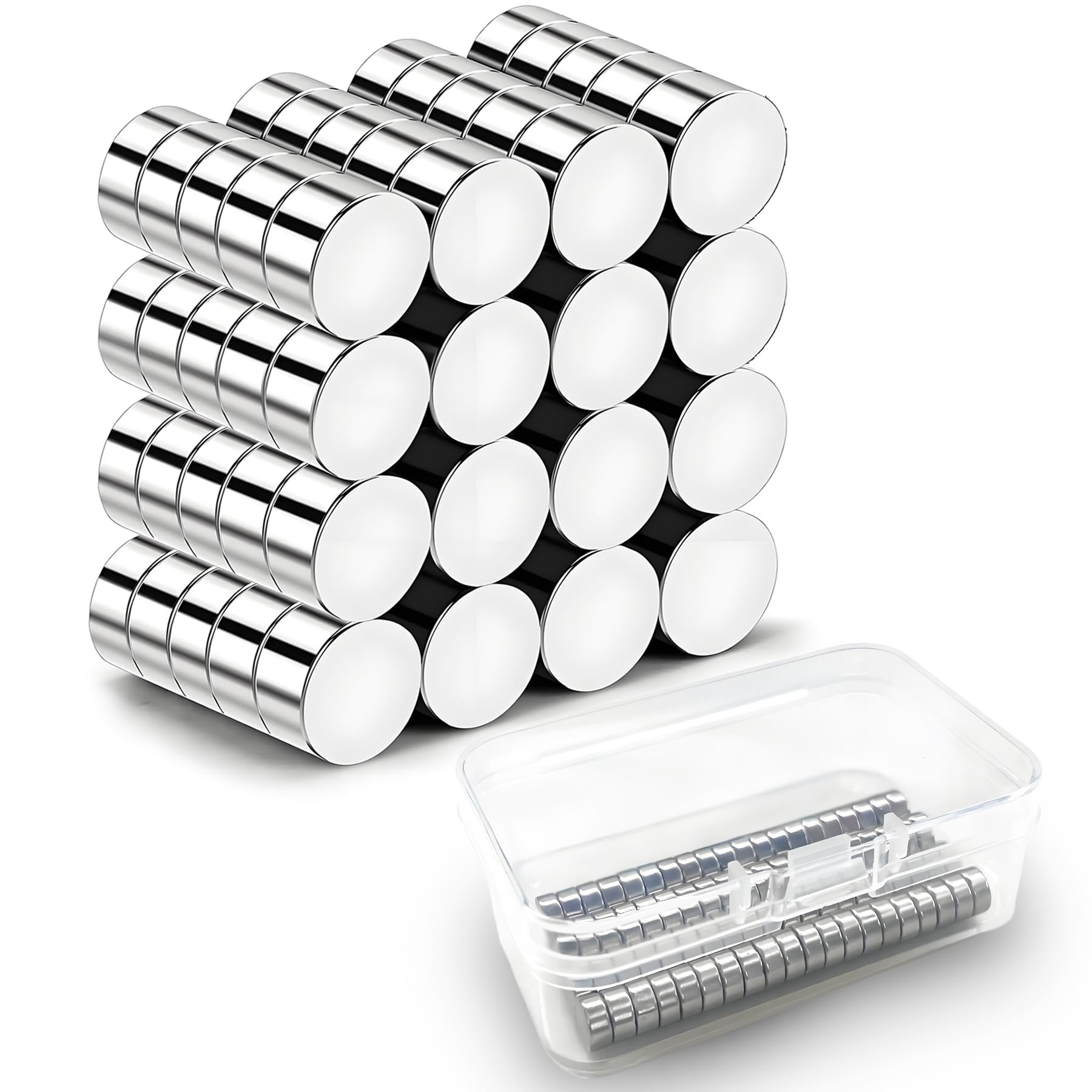Aimant Néodyme Aimant De Réfrigérateur Aimants Puissant Aimants Ronds N52 Petits Polyvalents