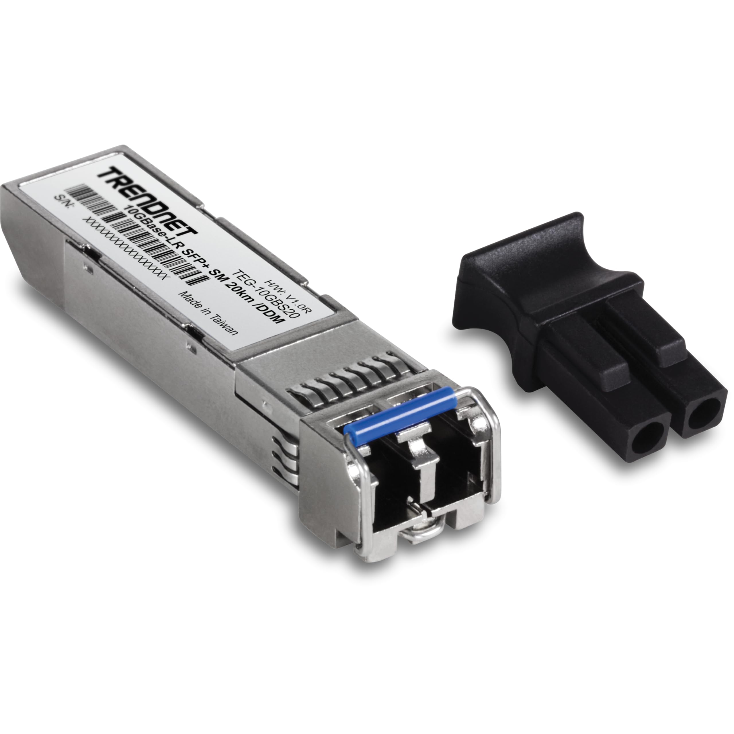 TRENDnet 10GBASE-LR SFP+ Single Mode LC Module (20KM with DDM), W128918056 (LC Module (20KM with DDM))