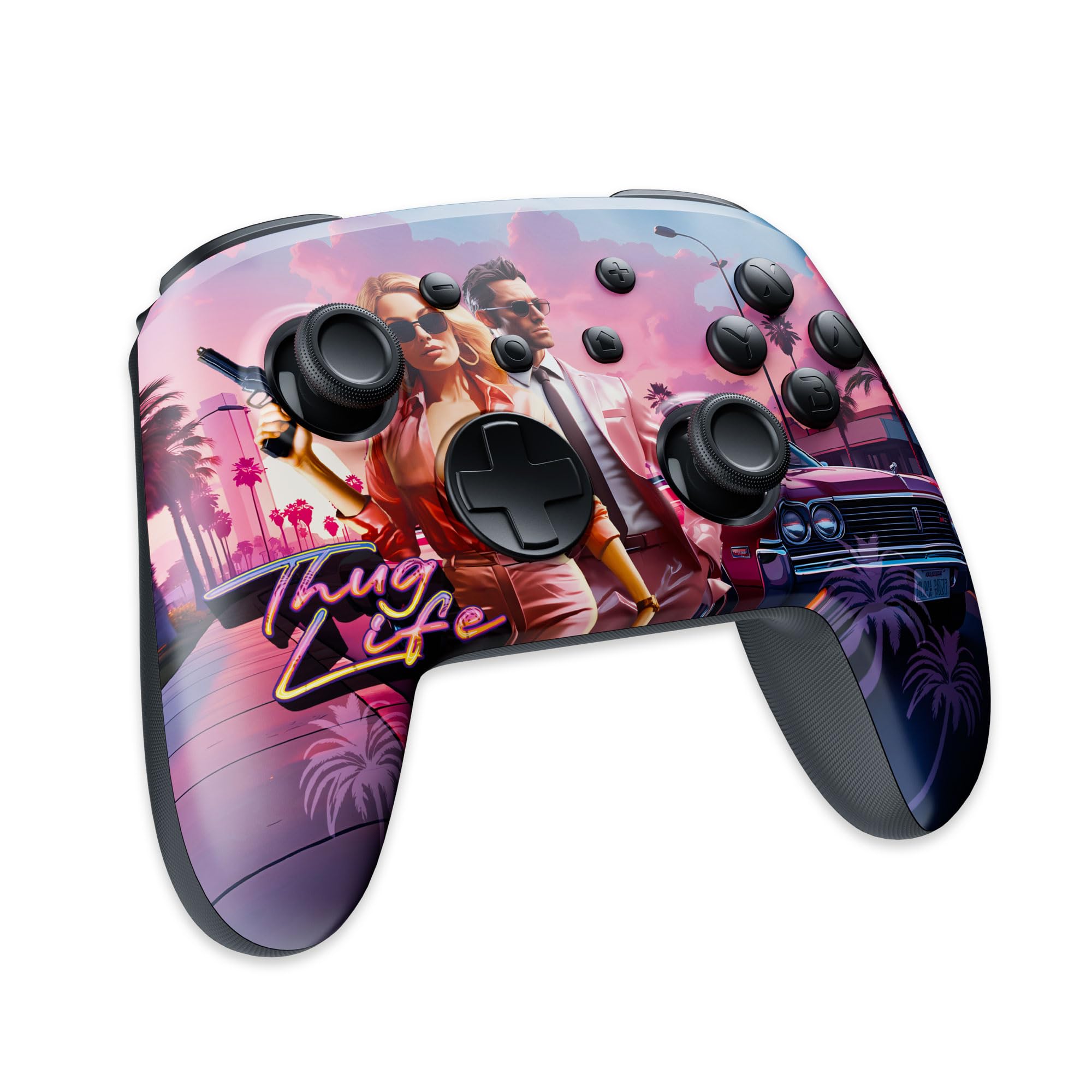 Freaks and Geeks-Manette Switch/Switch 2/PC Sans-fil RGB - Thug Life