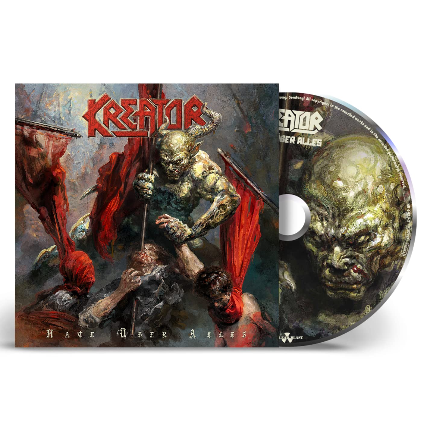 Hate Über Alles by Kreator (CD, 2022)