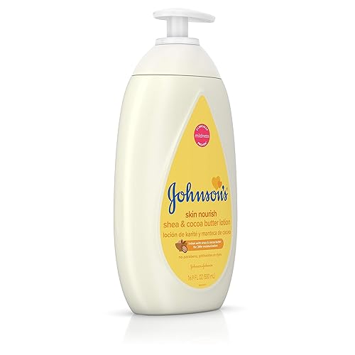 Miniatura 7 de Johnson's Baby Loción hidratante para piel seca con karité, manteca de cacao, 16.9 onzas líquidas (paquete de 3)
