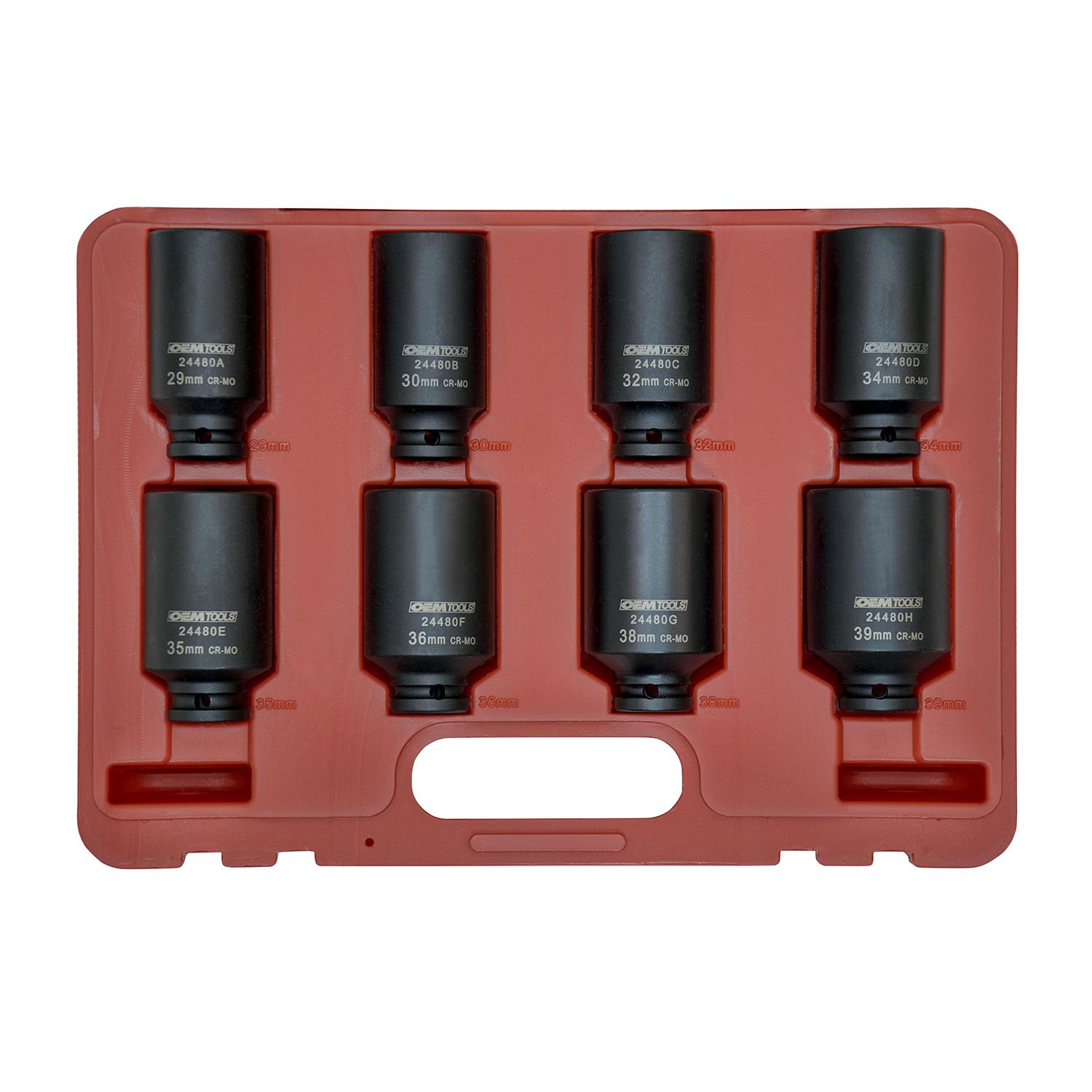 Amazon.com: OEMTOOLS 24480 12 Point Axle Nut Socket Set (8 Piece 