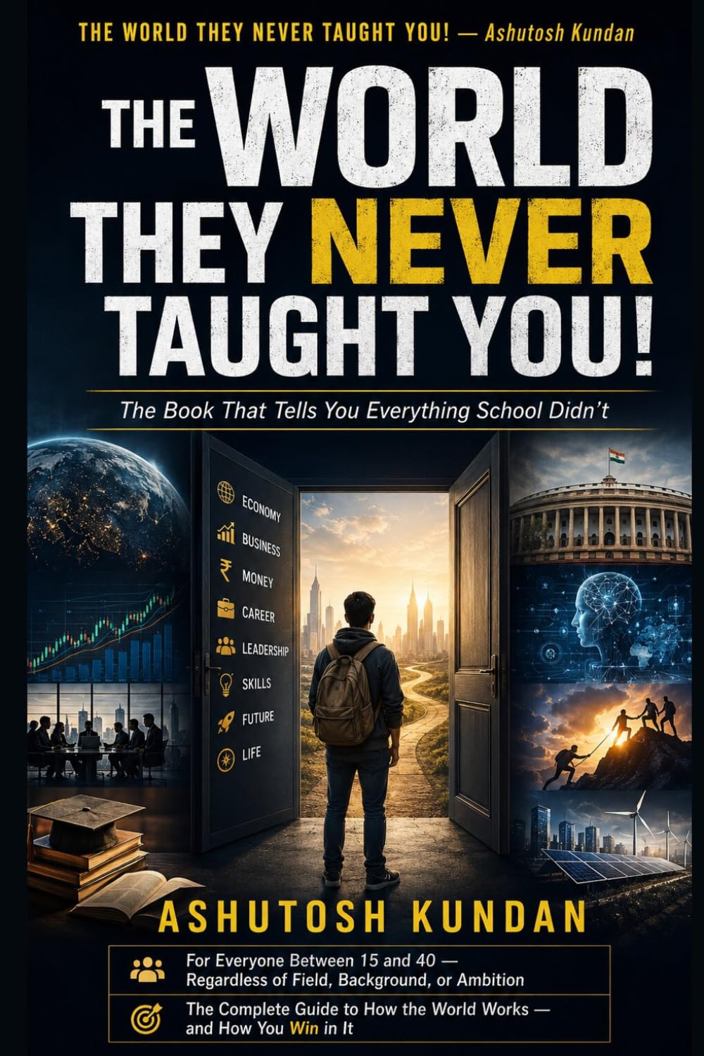 THE WORLD THEY NEVER TAUGHT YOU!: The Book That Tells You Everything School Didn’t