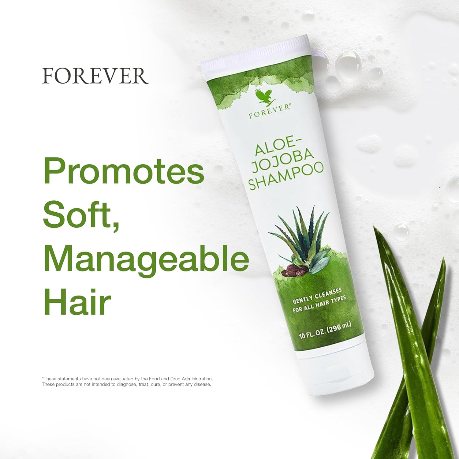 Forever Living Products Aloe-Jojoba Shampoo, 296ml, No added Sulphate, added Jojoba Oil, Gentle on scalp, Gluten Free, Vegan friendly 6 71wl4dPa8sL. AC SL1500