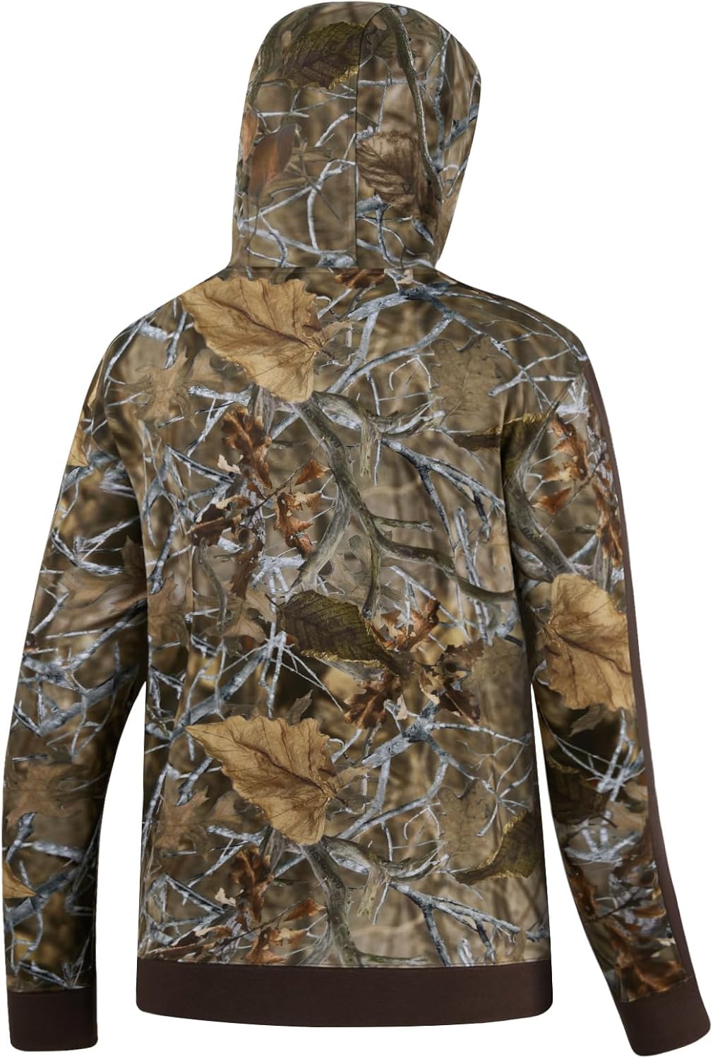 BASSDASH Men’s Hunting Fleece Hoodie Midweight Water Resistant Performance Camo Fishing Outdoor Pullover Sweatshirt FS29M - Image 2