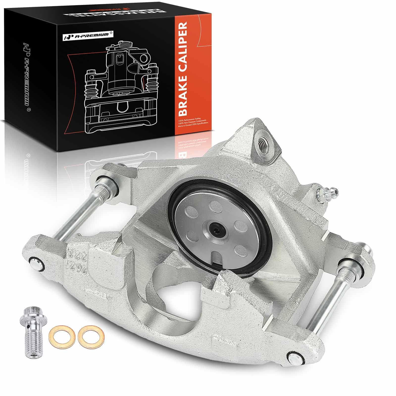 A-PremiumDisc Brake Caliper Assembly Without Bracket Compatible with Cadillac Eldorado 1976 1977 1978 7.0L 8.2L - Rear Left Driver Side