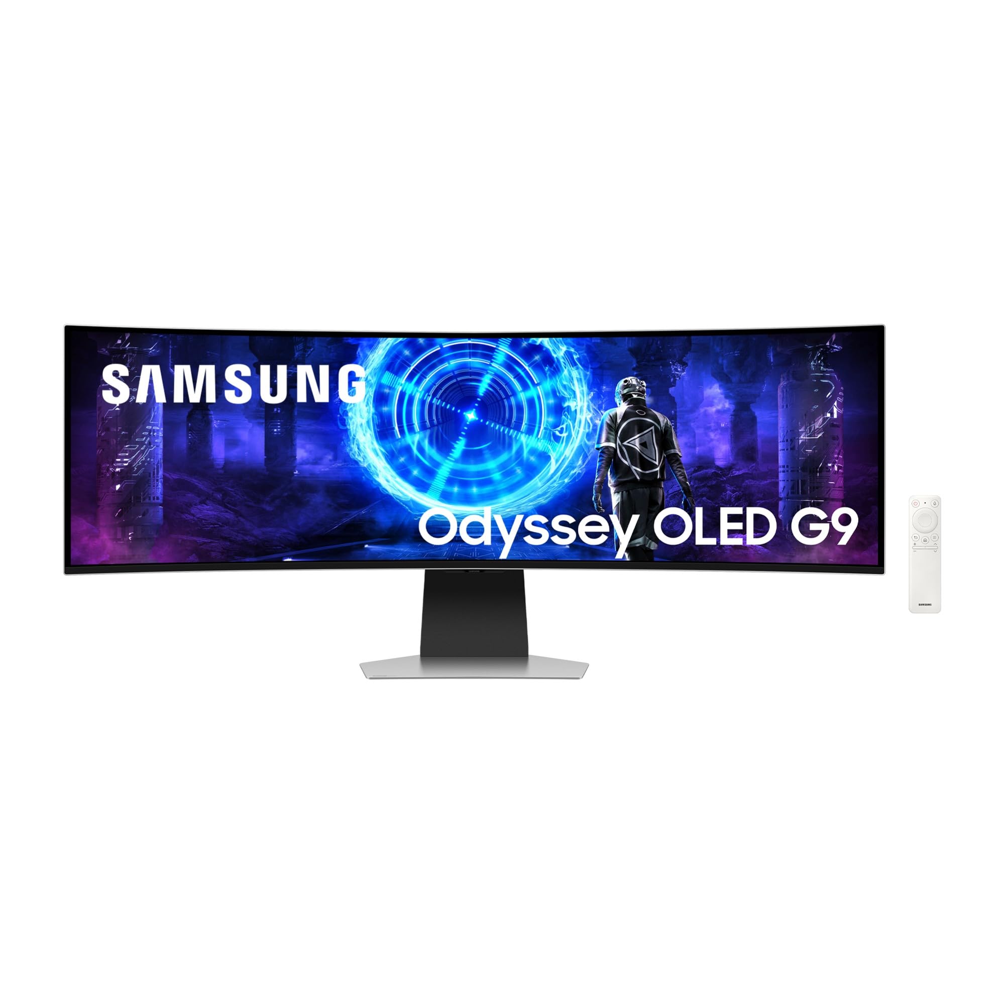 Samsung LS49DG954SUXEN - Monitor Gaming Odyssey OLED G9 G95SD Curvo 49" OLED Dual QHD, OLED Glare Free, tasa de Respuesta 0,03ms, tasa refresco 240Hz, AMD FreeSync Premium Pro