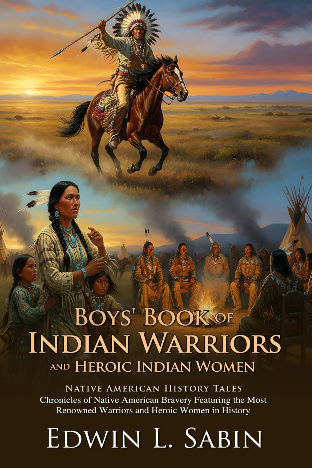 Boys' Book of Indian Warriors and Heroic Indian Women: Legendary Chiefs and Maidens: Great Native American Heroic Chronicles - Illustrated with Biography and Commentary
