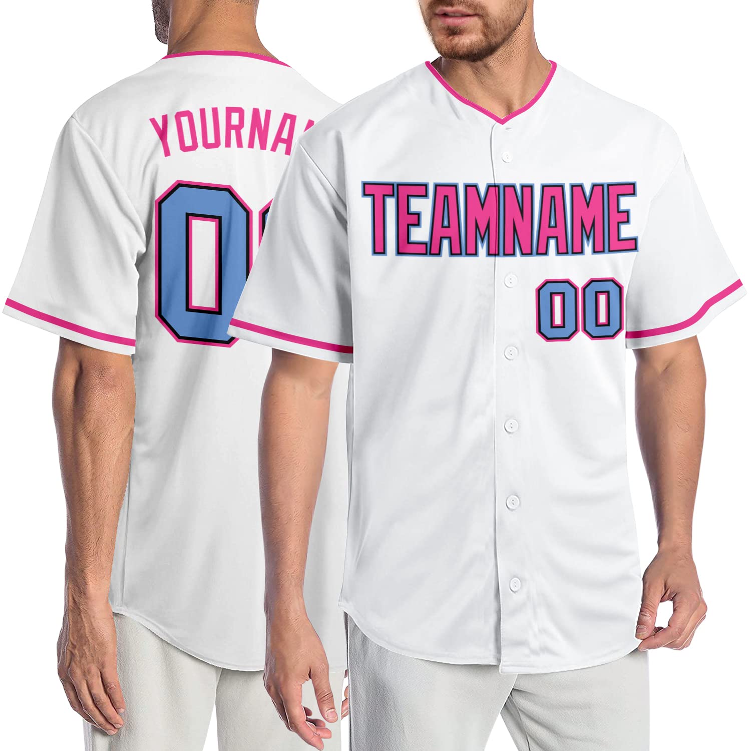 Custom Children's Day Printed & Stitched Baseball Jerseys Customized Team Name Number Jersey