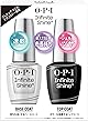 OPI(オーピーアイ) トップコート ベースコート 2本セット 速乾 色長持ち ジェル風ツヤ 各15ｍL (インフィニットシャイン ISP07) ギフト プレゼント 【国内正規品】