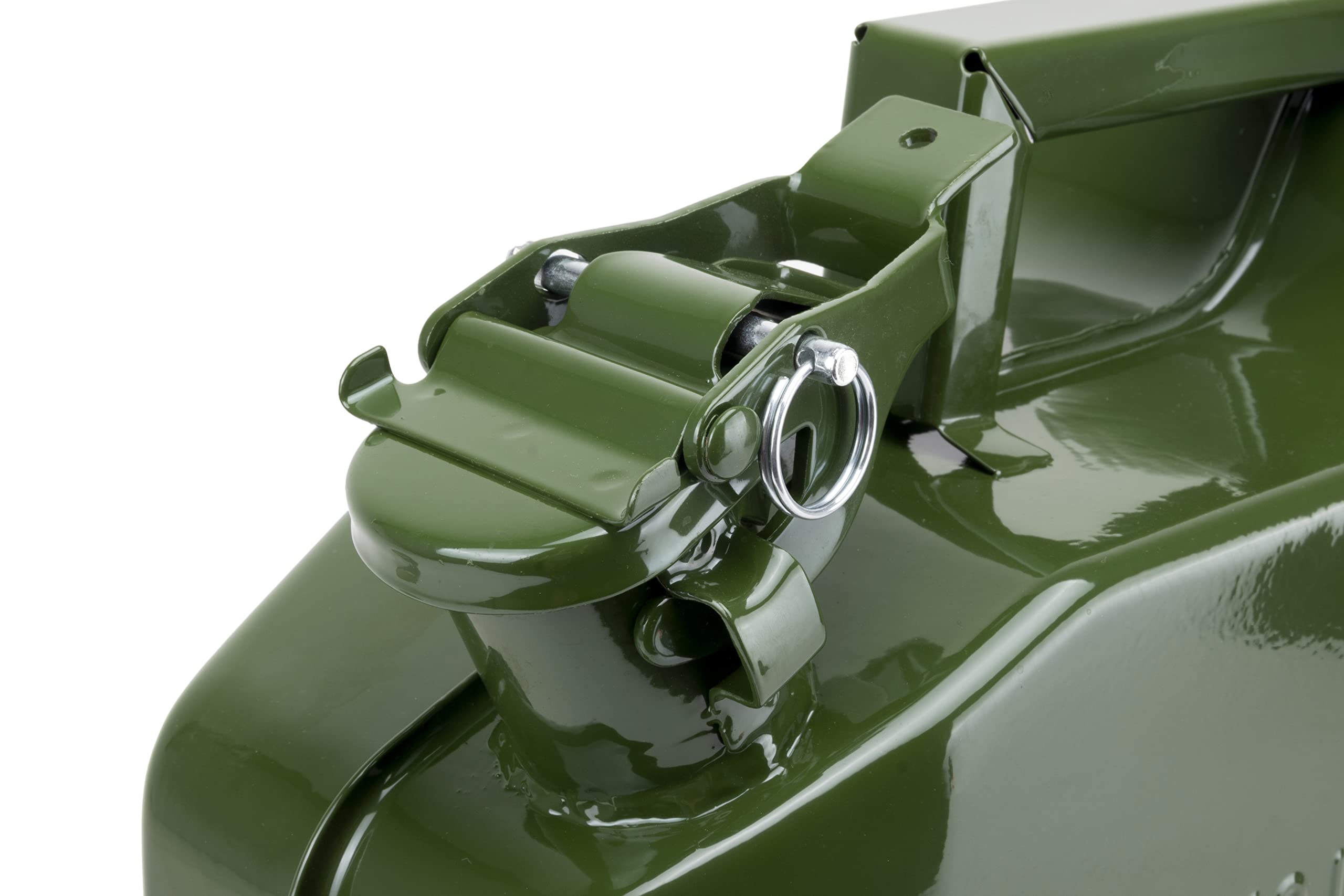 Tanica Metallo 20 Litri Verde Oliva - Attacco A Baionetta, Per Benzina E Diesel - Foto 2